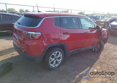 2025 Jeep Compass Sport 4X4 из США, поврежденный, VIN 3C4NJDAN5ST503968